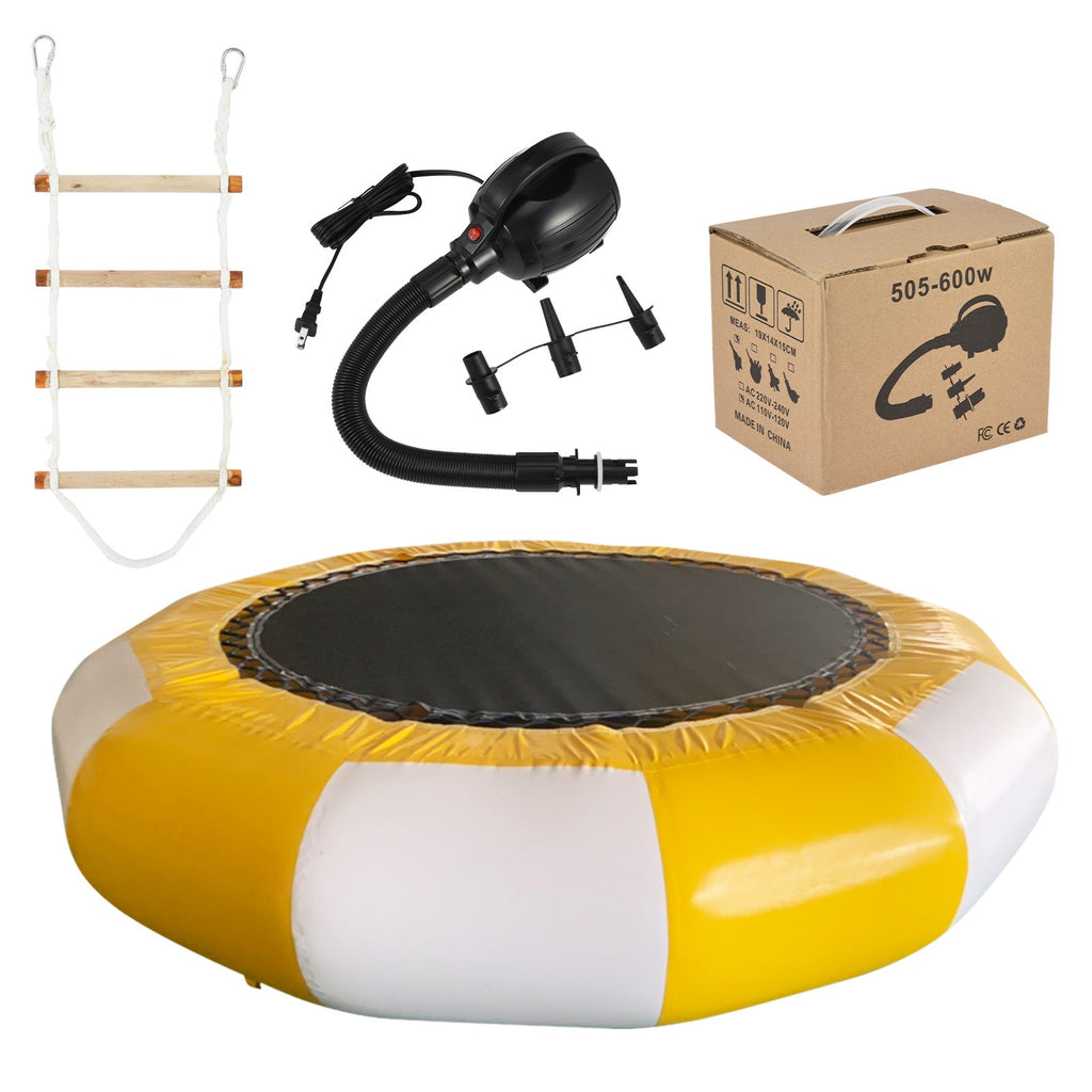 10Ft Inflatable Water Trampoline Swim Platform T2013