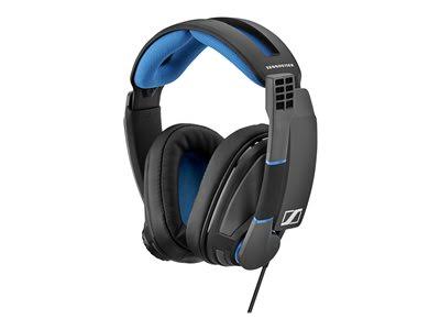 Closed Acoustic Gaming Headset - Black/Blue T64185