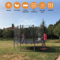 Trampoline Sprinklers Outdoor Water Toys (39ft) D150159