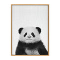 Panda Framed Canvas K643