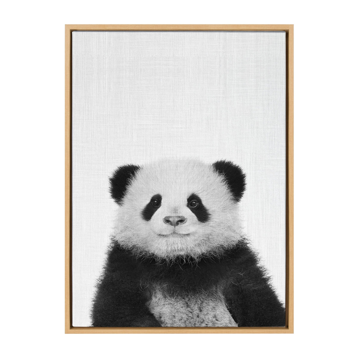 Panda Framed Canvas K643
