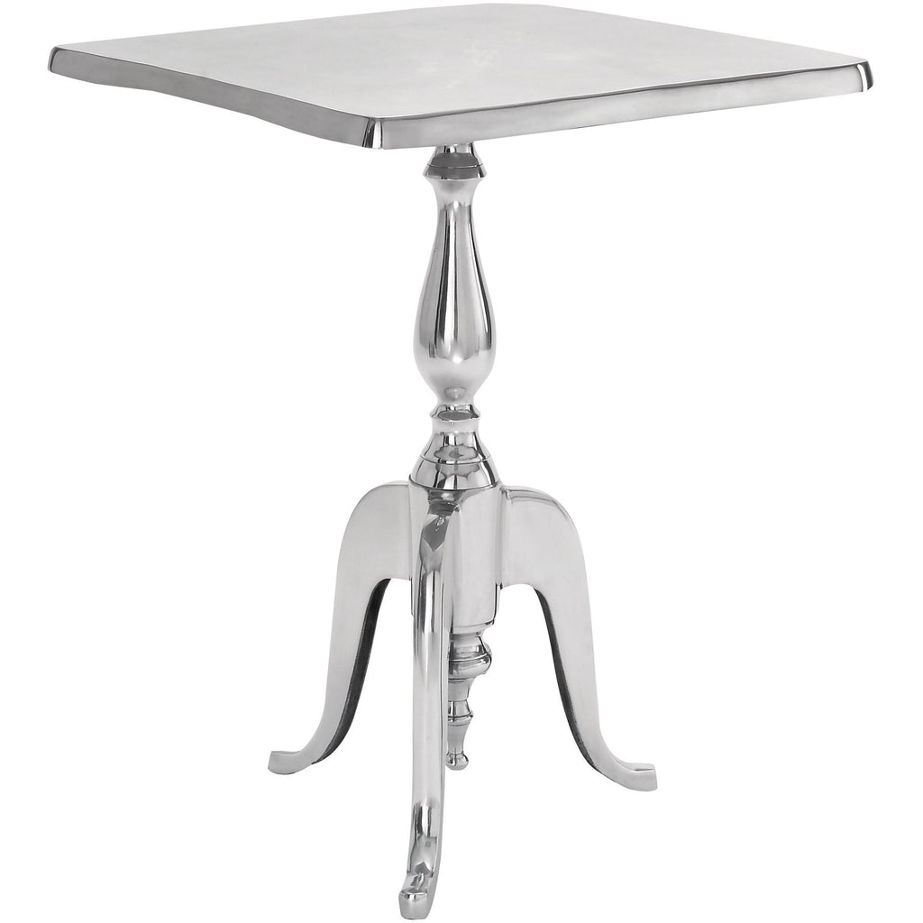 Polished Chrome Square Accent Table N75374