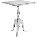 Polished Chrome Square Accent Table N75374