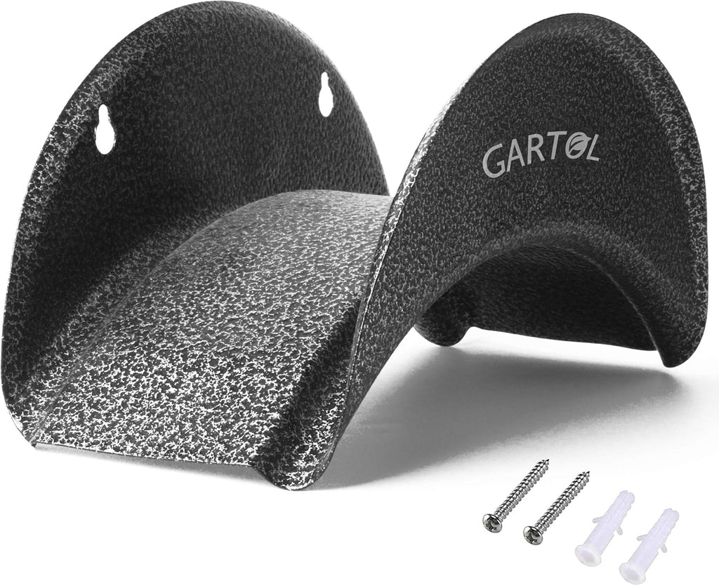 High Carbon Steel Wall Mounted Garden Hose Hanger Pack of 2 R2547