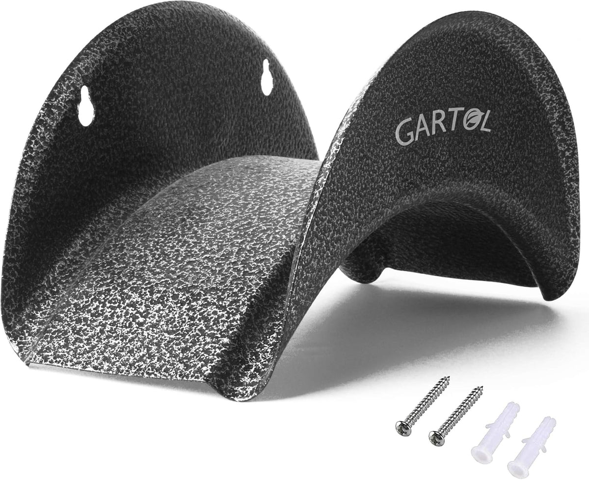 High Carbon Steel Wall Mounted Garden Hose Hanger Pack of 2 R2547