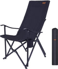 Red Folding Camping Chair with Cup Holder & Carry Bag Z556375