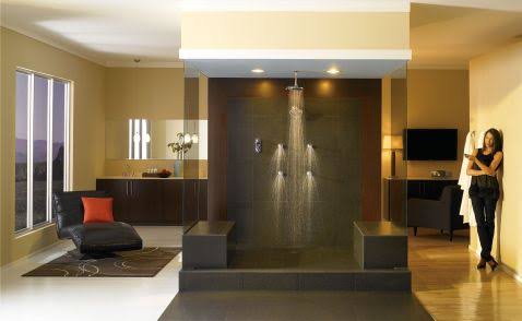Chrome Vertical Spa Digital Control L778