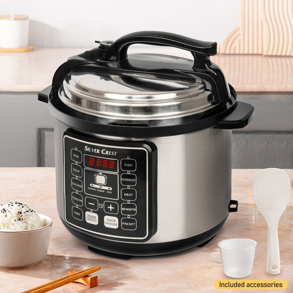 10-in-1 Stainless Steel Electric Pressure Cooker K802076