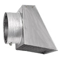 3x22 Dia Stainless Steel Horizontal Rain Cap R2808