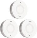 3PCS Smoke and Carbon Monoxide Detector Alarm with Voice Warning, 10 Year Lithium Battery Backup, Dual Sensor I295740