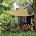 Sand 12 ft. Quadrilateral Sun Shade Sail C501
