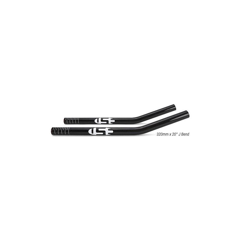 Carbon Extensions - 320mm S Bend - Black 3K Weave S4382