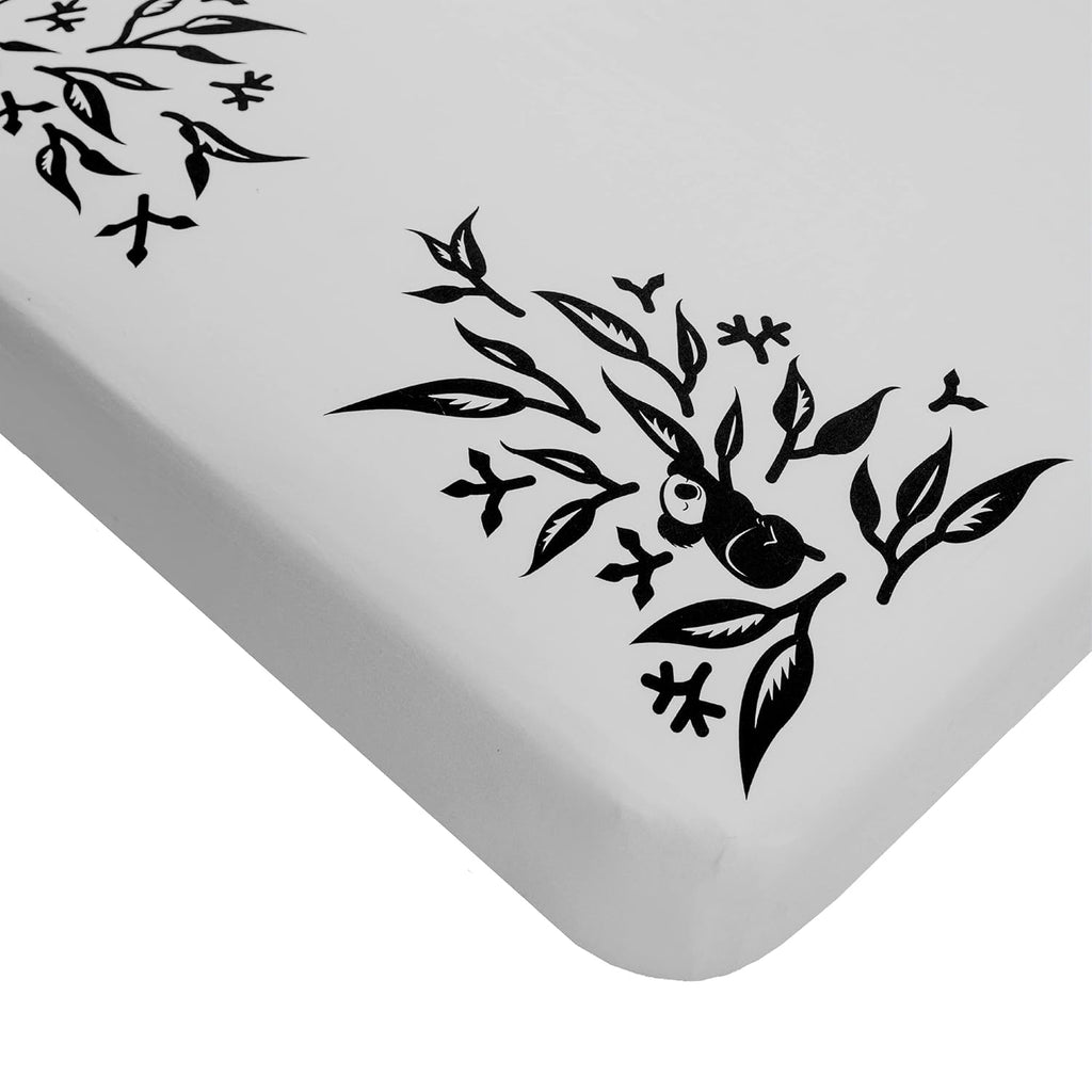 100% Cotton Fitted Sheets, Pebble Grey and White, Two-Pack R58799