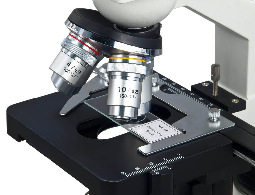 40X-1600X Binocular Compound Microscope with USB Camera C4294