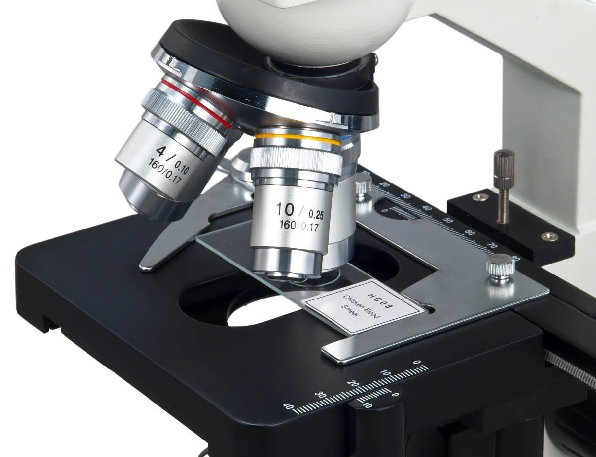 40X-1600X Binocular Compound Microscope with USB Camera C4294