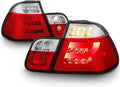 Red Clear LED Tail Lights Brake Lamps M258554