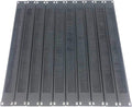 10 Pack 1U Horizontal Rack Mount Cable Management Panel with Cable Entry Brush for 19-Inch Rack Black Q6064