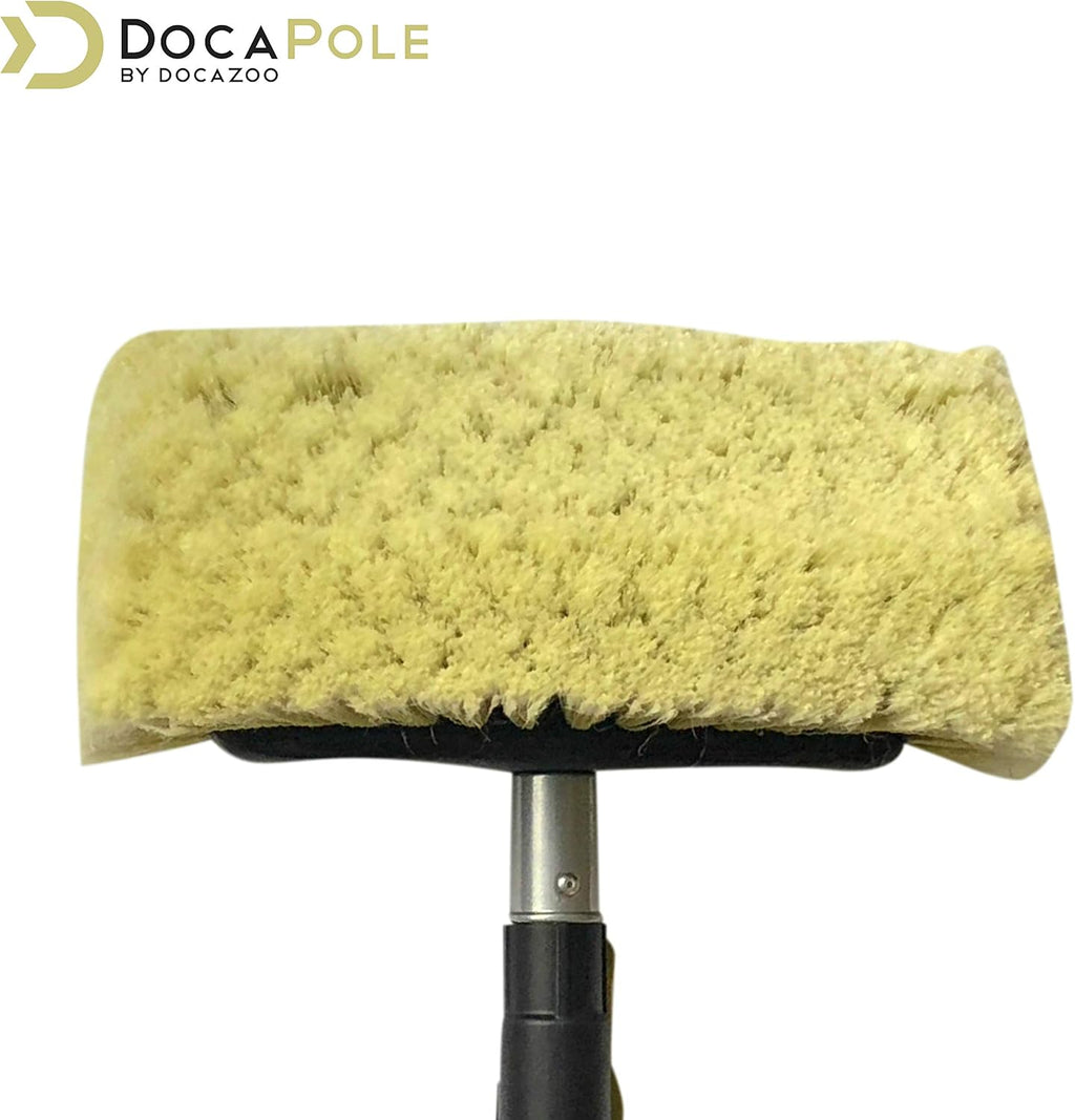 Soft Bristle Car Wash Brush & Extension Pole, 20 ft Reach, Pack of 2 L4686