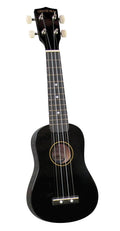 Black Soprano Ukulele with Matching Case G47618