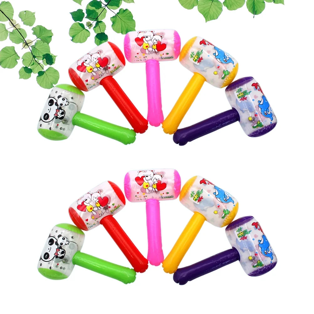 Inflatable Hammer Toy with Bell V672
