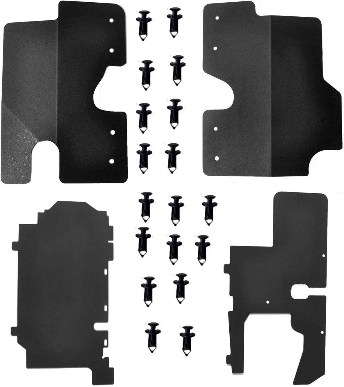 Radiator and Battery Protection Panels Pack of 2 B833497