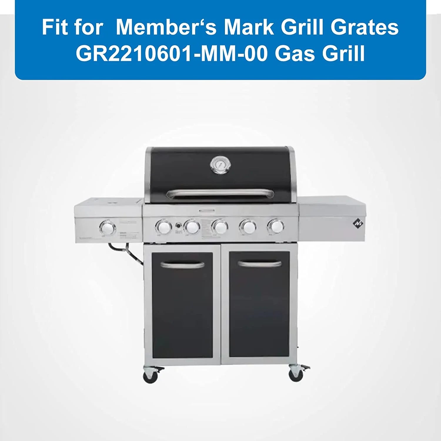 3 Pack Cast Iron Gas Grill Cooking Grate Replacement Parts Y49648