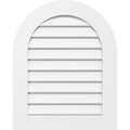 Round Top Surface Mount PVC Gable Vent Q232111