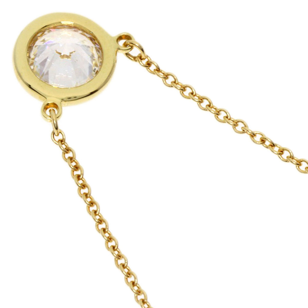 Tiffany Diamond Necklace K18 Yellow Gold S429456