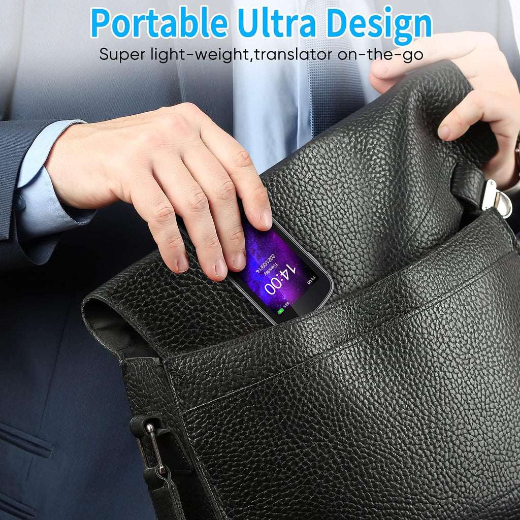 Portable 127 Languages Two Way Instant Voice Translator Device with 3.0 HD Touch Screen Z677