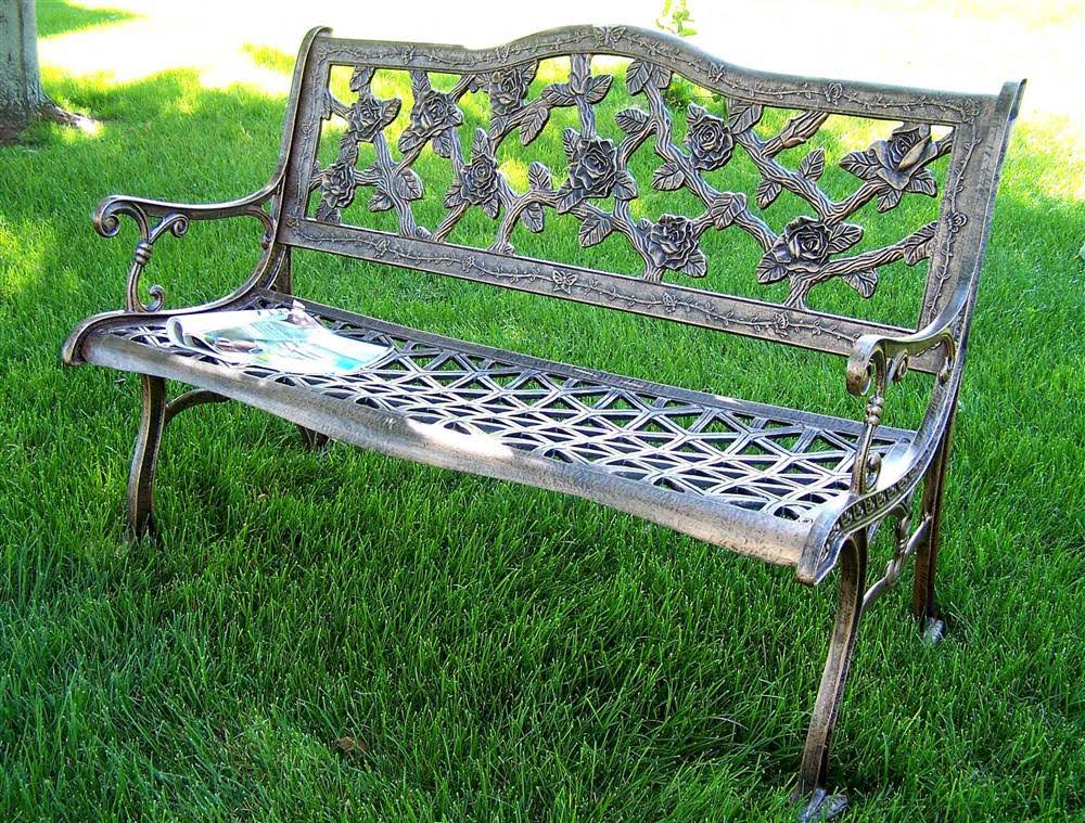 Antique Bronze Bench A879001