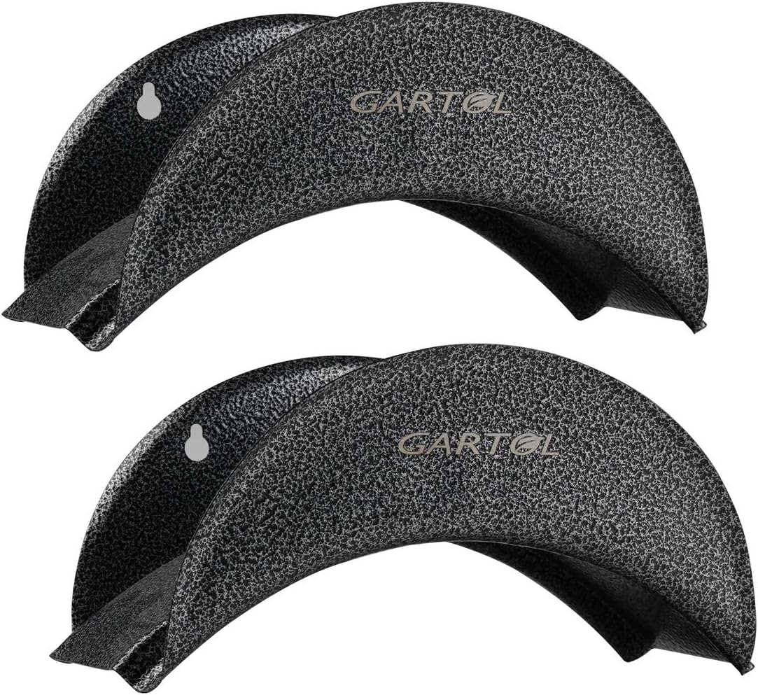 High Carbon Steel Wall Mounted Garden Hose Hanger Pack of 2 R2547