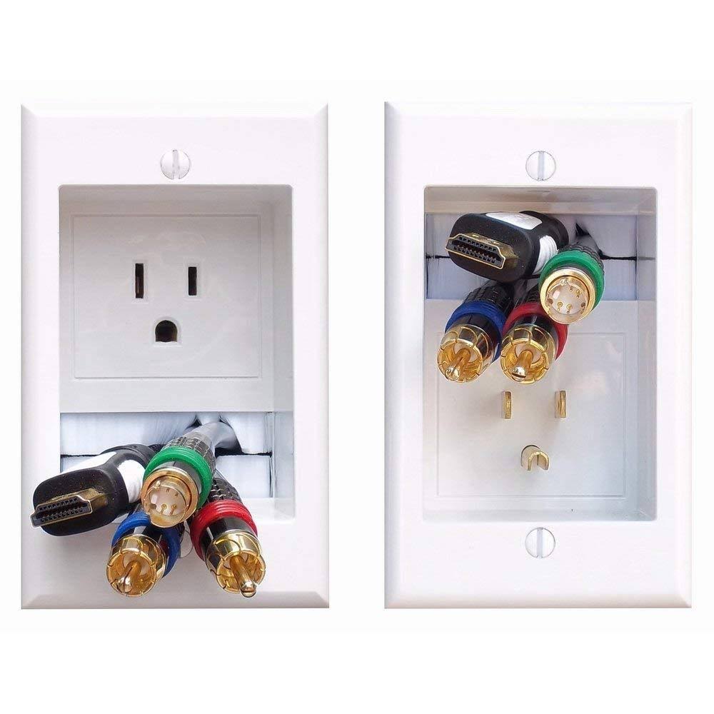 Recessed In-Wall Cable Management System L25598