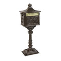 Locking Mailbox with Post Included M945262