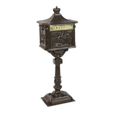 Locking Mailbox with Post Included M945262