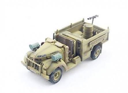 1:72 British Chevrolet WB 30 cwt 4x2 Long Range Desert Group Patrol Truck Sand Camouflage J826911