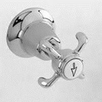 Matte White Diverter/Flow Control Handle S744