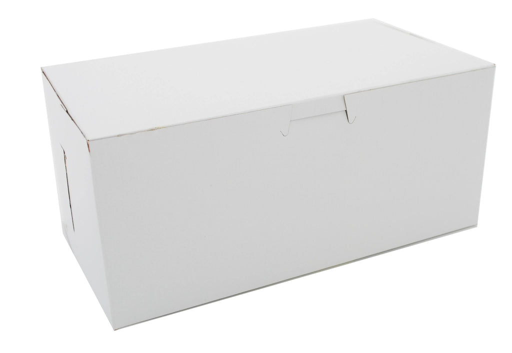White 9 x 5 x 4 Bakery Boxes 250/Carton I6795