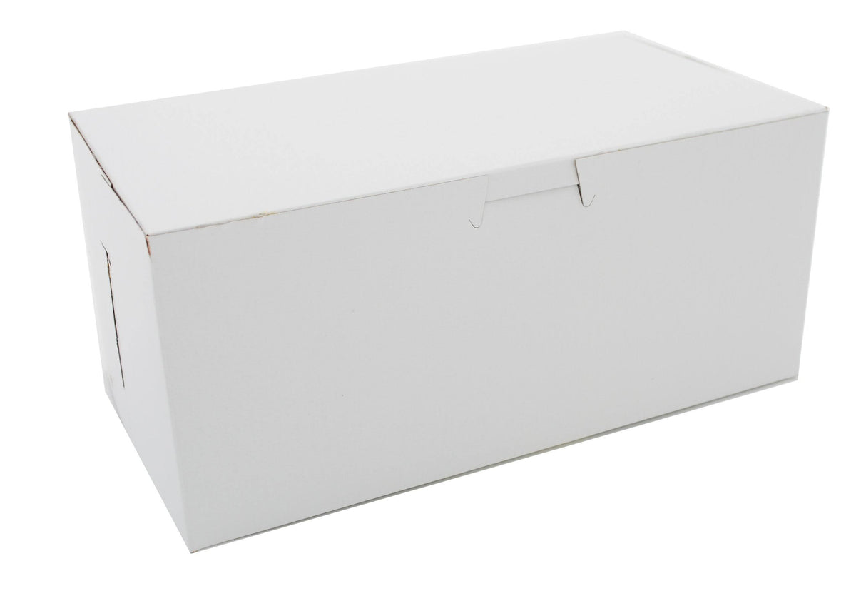 White 9 x 5 x 4 Bakery Boxes 250/Carton I6795
