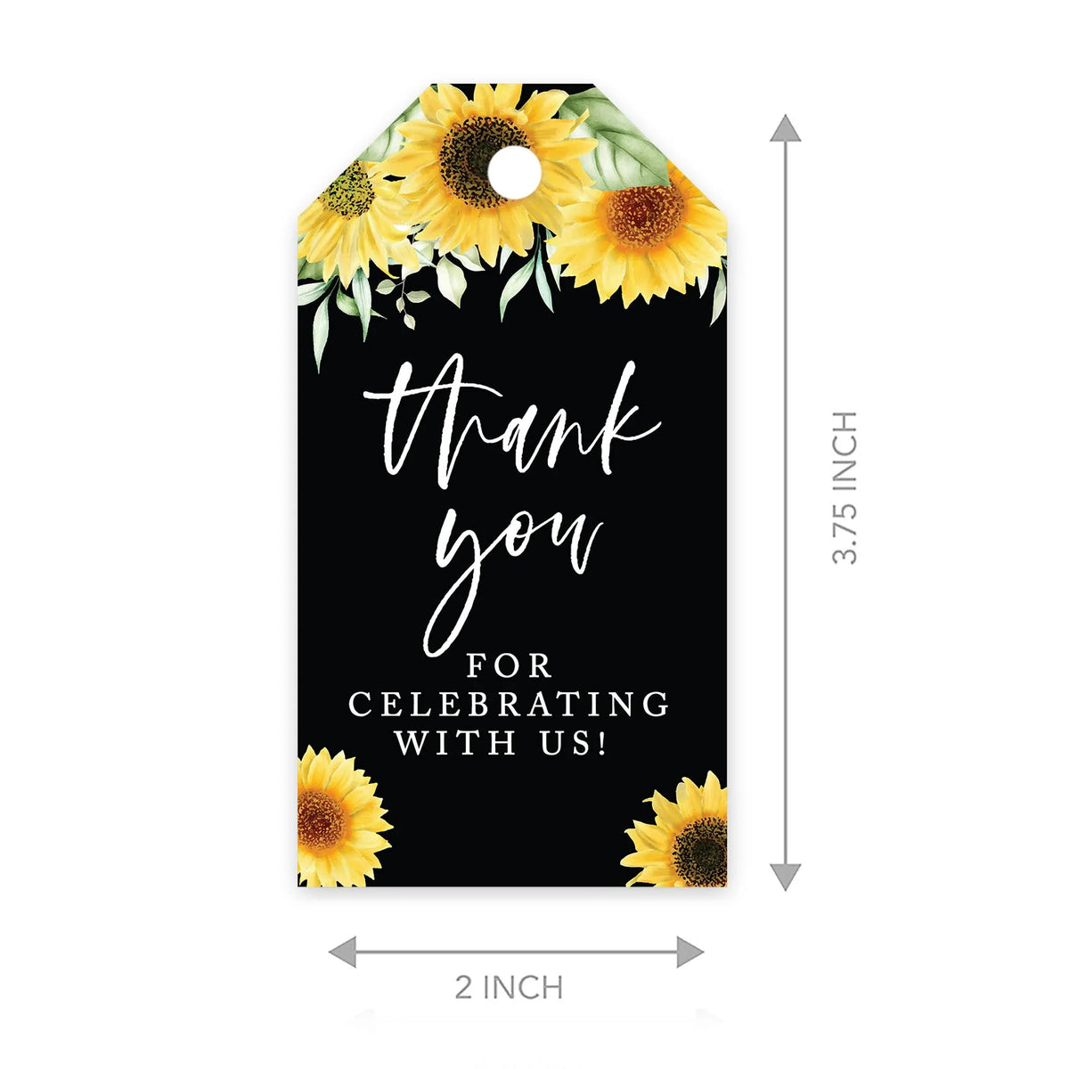 100-Pk Cardstock Gift Tags P83916