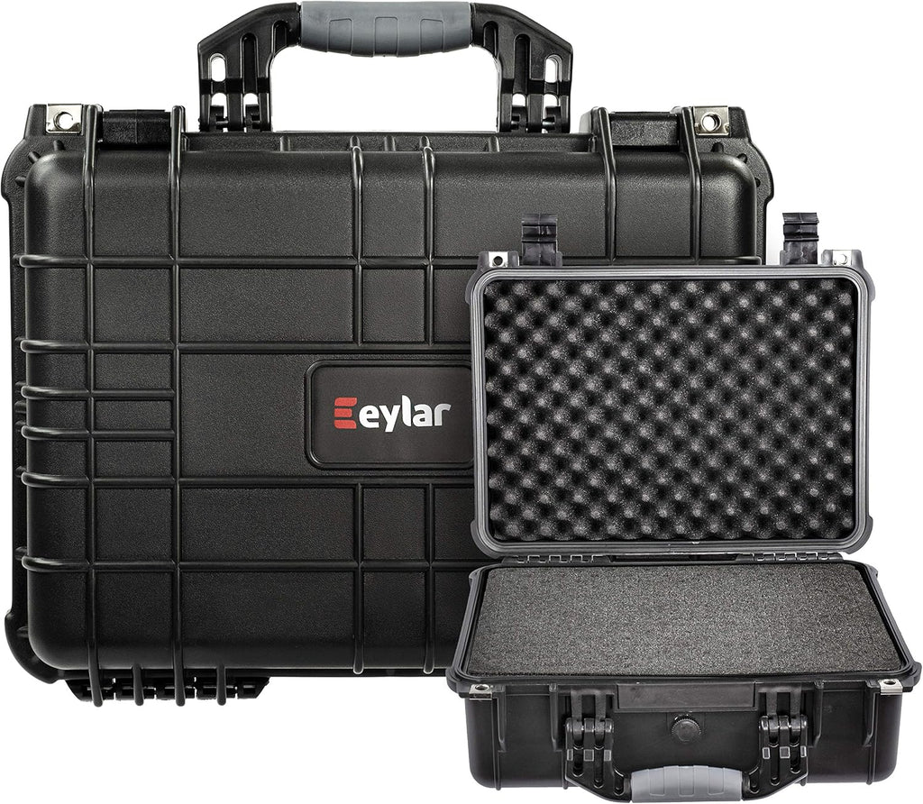 Hard Camera Case Waterproof with Foam (Black) Z3789