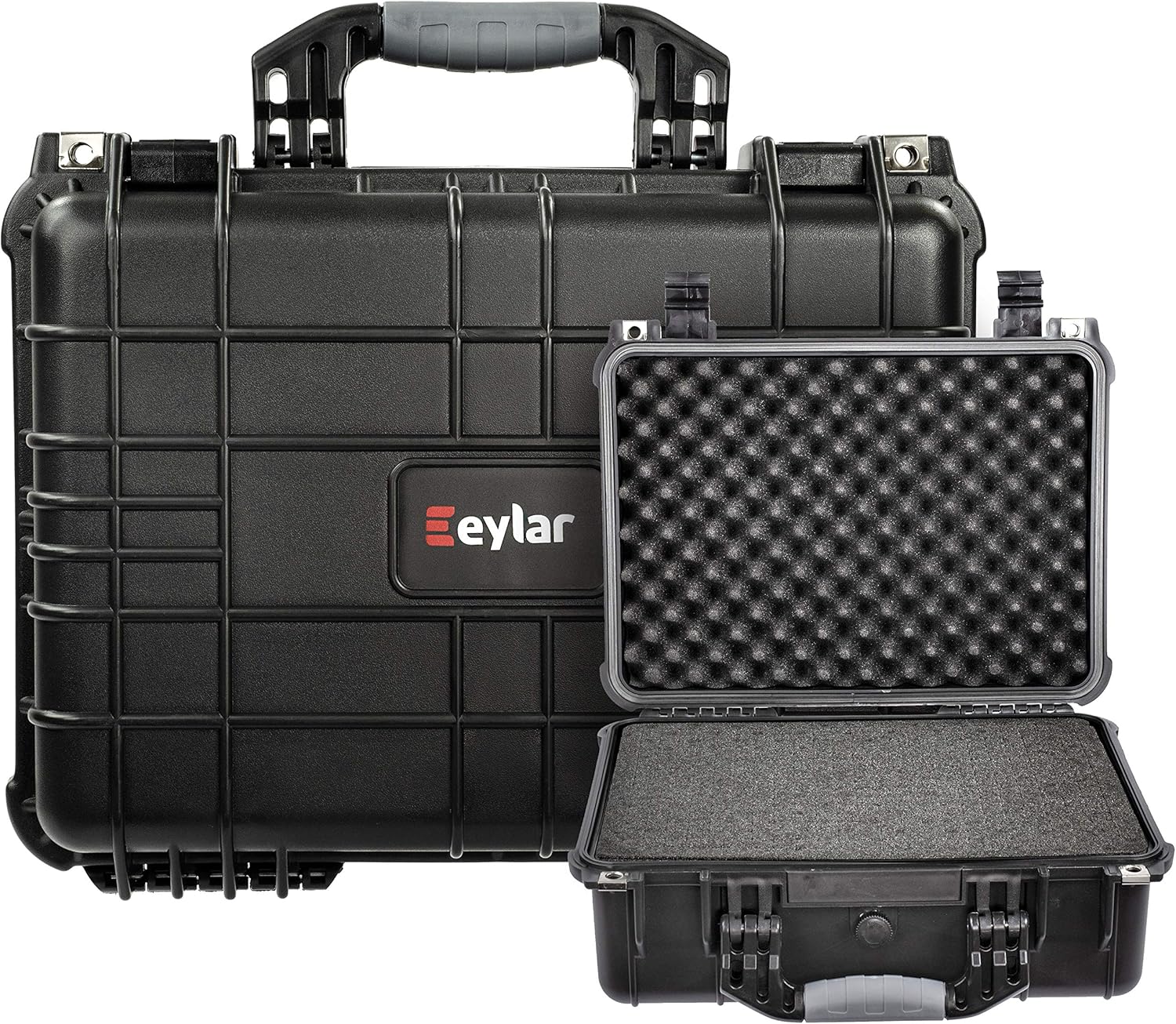Hard Camera Case Waterproof with Foam (Black) Z3789