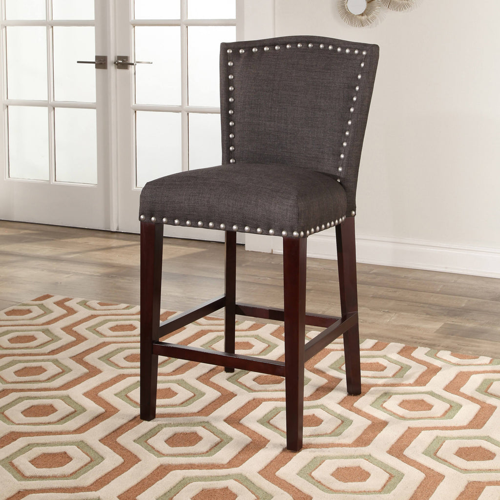 Charcoal Grey Counter Stool B771