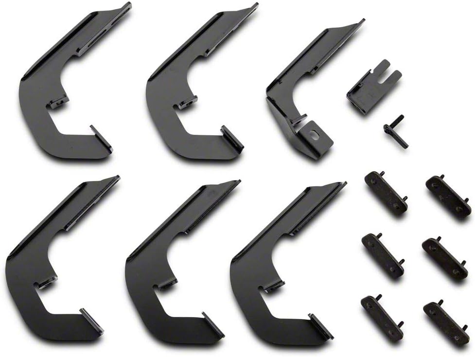 Textured Black Running Boards V806