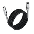 XLR Cable 100ft/30M, Nylon Braided XLR Male to Female, Pack of 2 L895