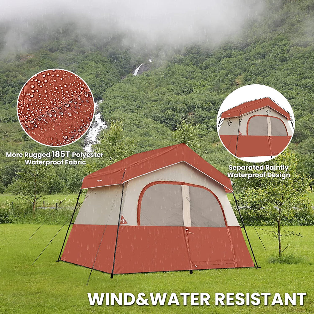 6 Person Cabin Tent with Carry Bag E7195