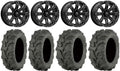 14" Black Wheels 27" Mud Lite XTR Tires V3215
