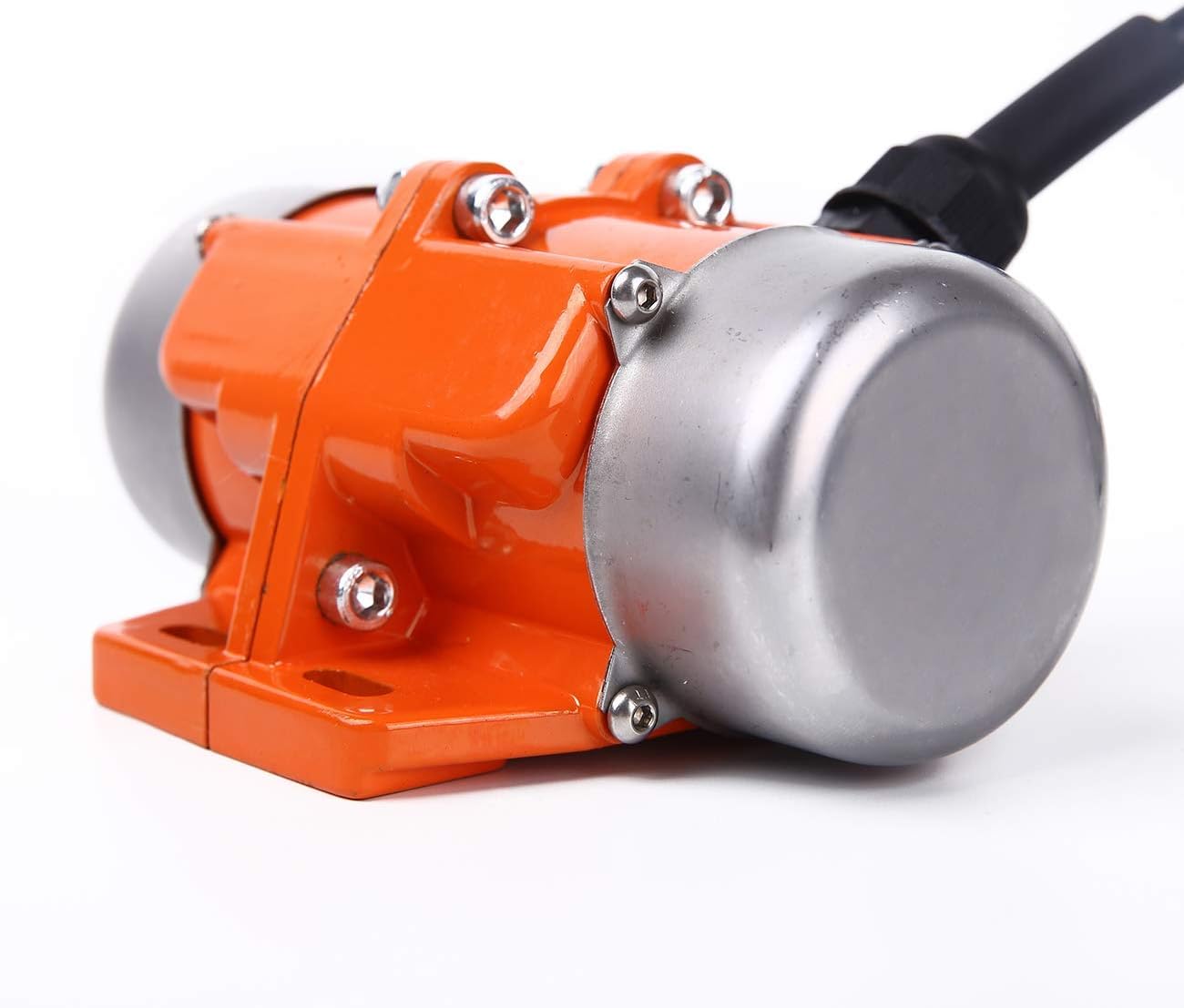 Vibrating Motor 40W Mini Industrial Concrete Vibrator Single Phase Aluminum Alloy AC 110V 3600rpm Pack of 2 H4170