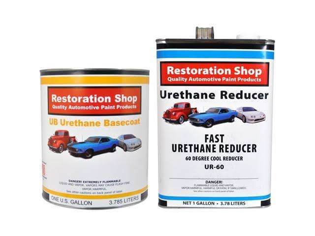 Azure Blue Metallic Gallon Urethane Basecoat Clearcoat Car Paint Kit T536