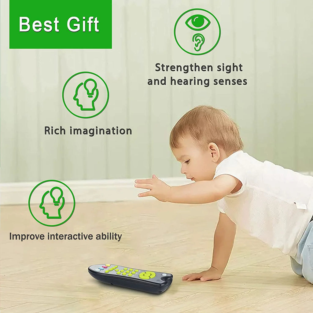 Gray TV Remote Control Toy with Light and Sound K806047