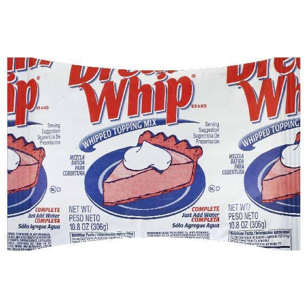 12 ct 10.8 oz Whipped Topping Mix J912